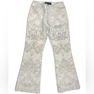 Gucci by Tom Ford SS2000 Ivory Jacquard Pants